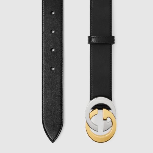 Belt with Interlocking G buckle - Brands Gateway
