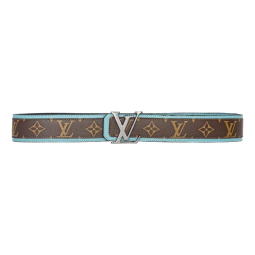 Brown Monogram style Leather Belt Amazing - Image 2