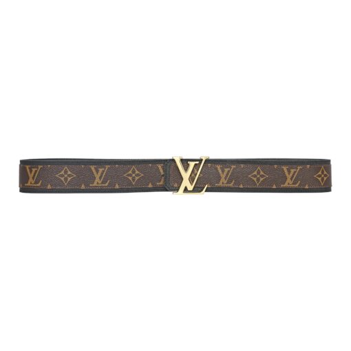 Brown Monogram style Leather Belt Amazing - Image 2