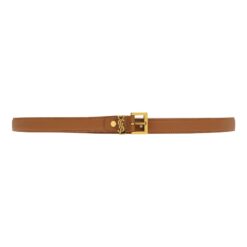YSL BELT BROWN 2 cm