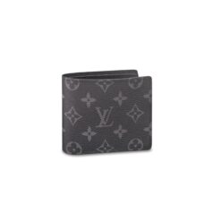 Black Monogram Wallet - Brands Gateway