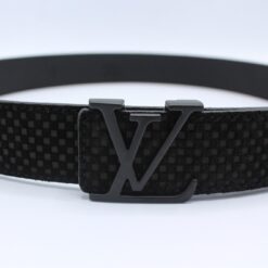 Black Suede Leather Belt - Brands Gateway