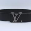 Black Taiga Leather Belt - Brands Gateway
