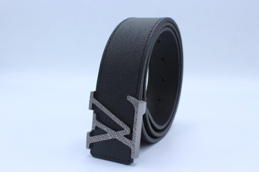 Black Taiga Leather Belt - Brands Gateway