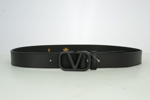 Valentino Black Leather Belt