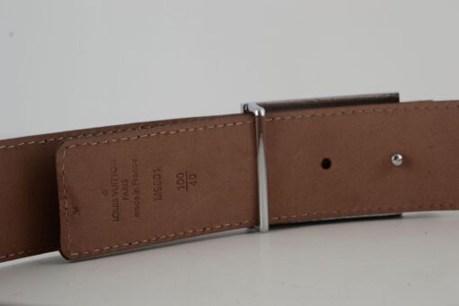 Brown Monogram New Buckle Leather Belt - Brands Gateway