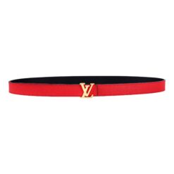 Red Reversible Belt Louis Vuitton