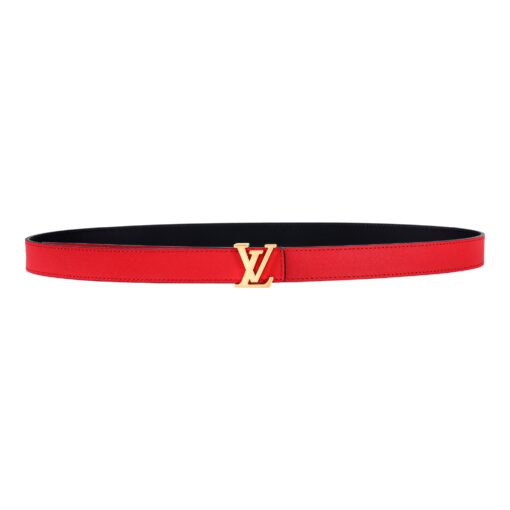 Red Reversible Belt Louis Vuitton