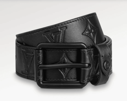 Cintura Voyagers 35mm belt with Monogram Shadow leather and solid calfskin