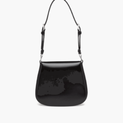 Prada Cleo Brushed Leather Mini Bag front view
