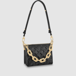 Louis Vuitton COUSSIN BB Bag with Monogram-embossed puffy lambskin
