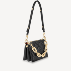 Louis Vuitton COUSSIN BB Bag with Monogram-embossed puffy lambskin