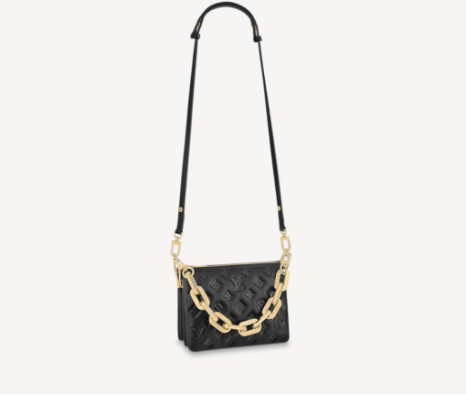 Louis Vuitton COUSSIN BB Bag with Monogram-embossed puffy lambskin