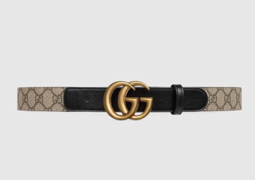 Double G Belt Black - Brands Gateway