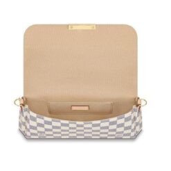 Favorite MM White Damier - Brands Gateway