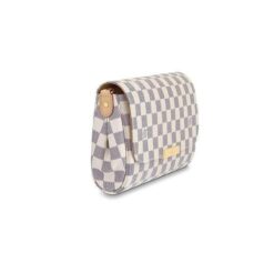 Favorite MM White Damier - Brands Gateway