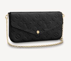 Louis Vuitton Félicie Pochette Black Monogram