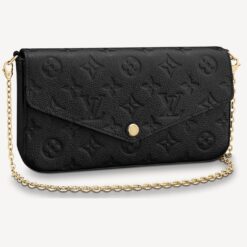 Louis Vuitton Félicie Pochette Black Monogram