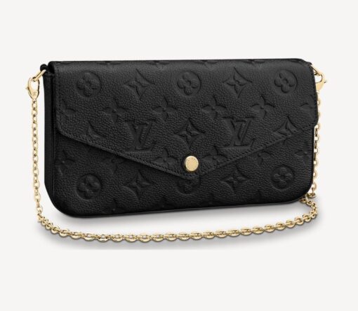 Louis Vuitton Félicie Pochette Black Monogram