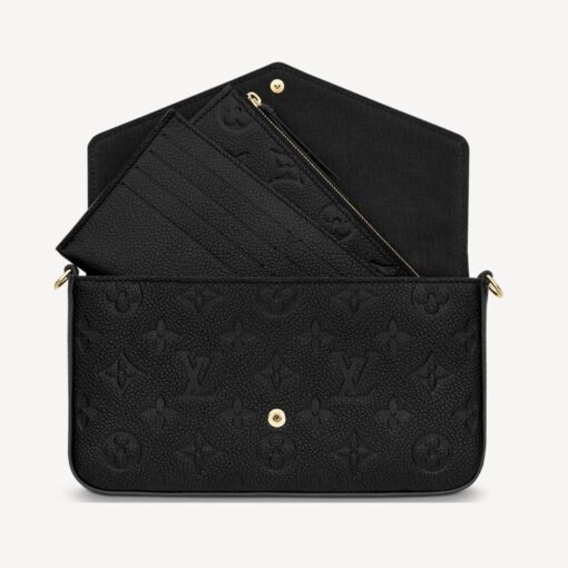 Louis Vuitton Félicie Pochette Black Monogram