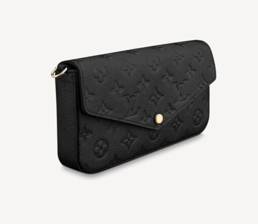 Louis Vuitton Félicie Pochette Black Monogram