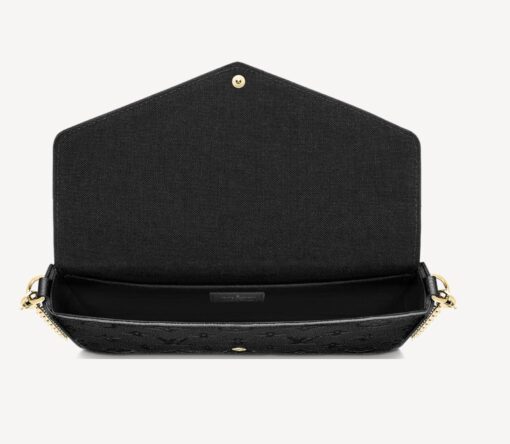 Louis Vuitton Félicie Pochette Black Monogram