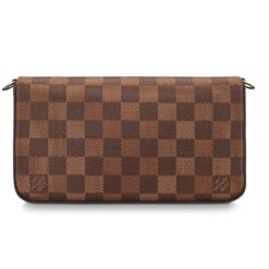 Félicie Pochette Brown Damier - Brands Gateway