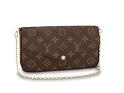 Félicie Pochette Brown Monogram - Brands Gateway