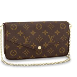 Félicie Pochette Brown Monogram - Brands Gateway