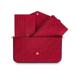 Félicie Pochette Red Monogram - Brands Gateway