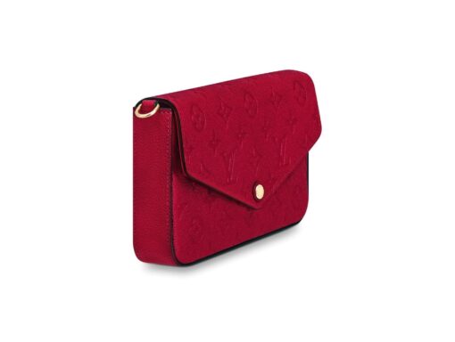 Félicie Pochette Red Monogram - Brands Gateway