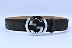 GG Design Leather (small) and GG Design Buckle - Brands Gateway