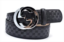 GG Design Leather (small) and GG Design Buckle - Brands Gateway