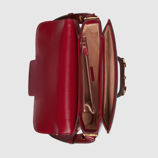 Gucci Horsebit 1955 Shoulder Bag Red
