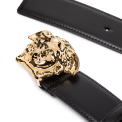 Versace La Medusa Leather Belt Replica