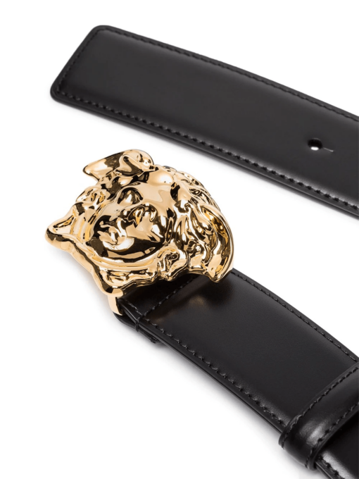 Versace La Medusa Leather Belt Replica