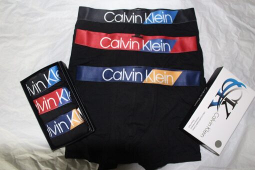 Calvin Klein Men’s Boxer Set of Three made from premium cotton