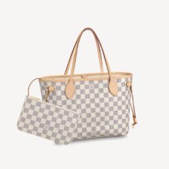 Louis Vuitton Neverfull PM Small Damier Azur Tote