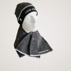 Louis Vuitton Petit Monogram Hat & Scarf