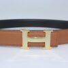 Reversible Buckle Belt Brown&Black 35mm - Brands Gateway