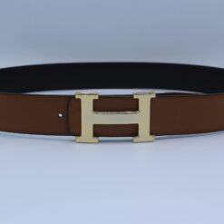 Reversible Buckle Belt Brown&Black 40 mm - Brands Gateway