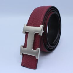 Reversible Buckle Leather Belt - Brands Gateway