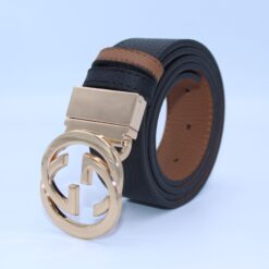 Reversible GG Buckle Leather Belt - Brands Gateway
