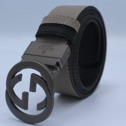 Reversible GG Buckle Leather Belt - Brands Gateway