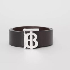 Reversible Motif Leather Belt - Brands Gateway