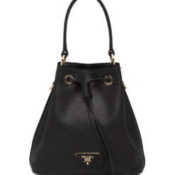 Saffiano Bucket Bag Black - Brands Gateway