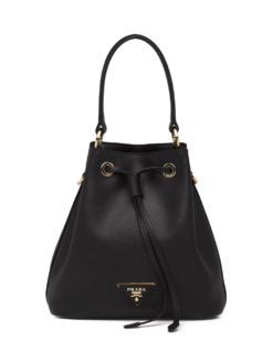 Saffiano Bucket Bag Black - Brands Gateway