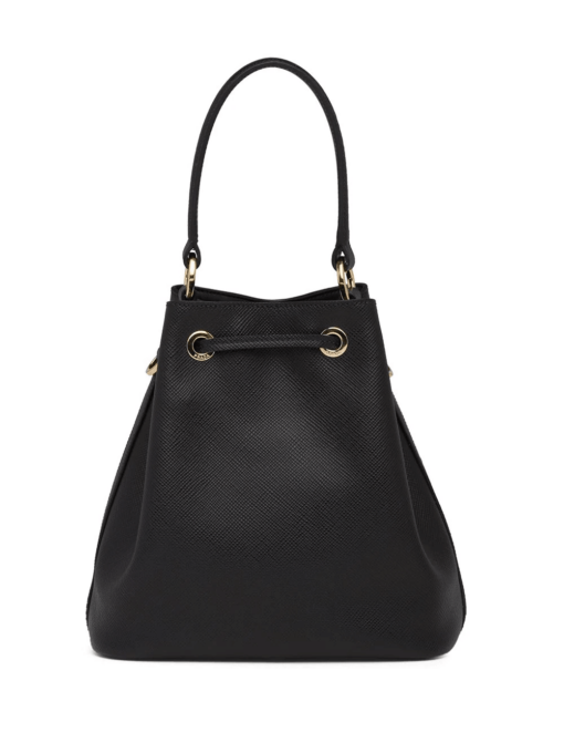 Saffiano Bucket Bag Black - Brands Gateway