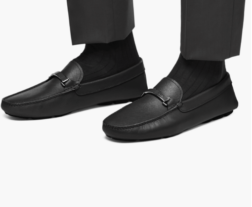 PRADA Saffiano Leather Loafers