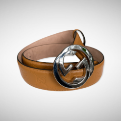 Gucci Signature Leather Belt Brown